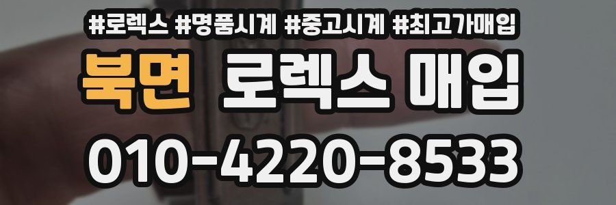 북면 로렉스 매입