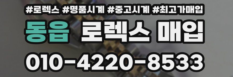 동읍 로렉스 매입