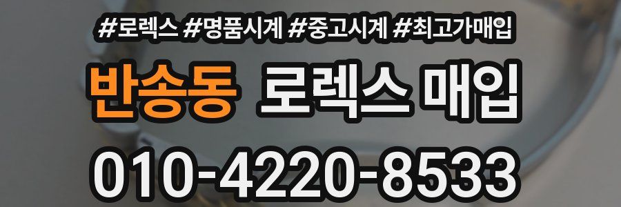 반송동 로렉스 매입