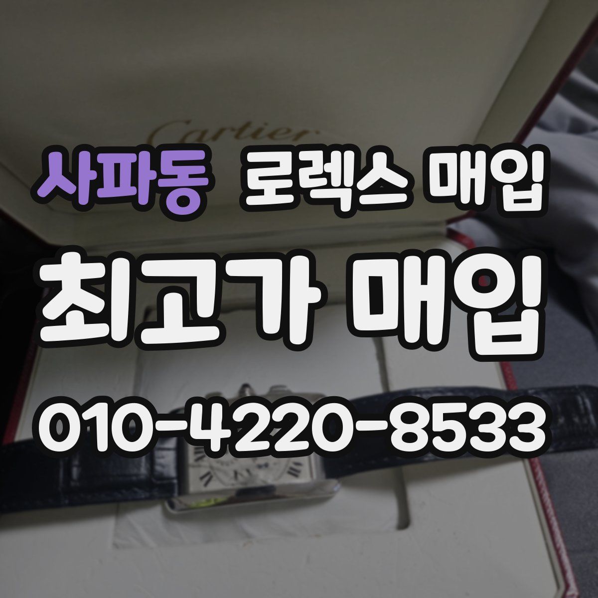 사파동 로렉스 매입