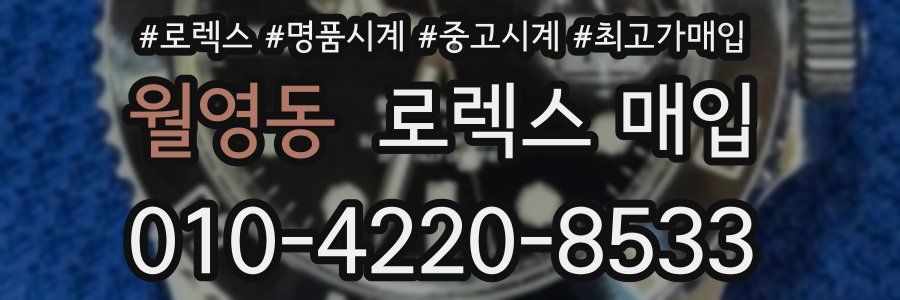 월영동 로렉스 매입