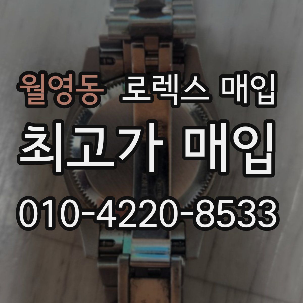 월영동 로렉스 매입