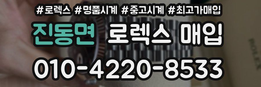 진동면 로렉스 매입