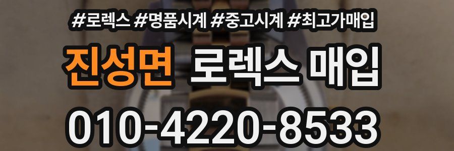 진성면 로렉스 매입