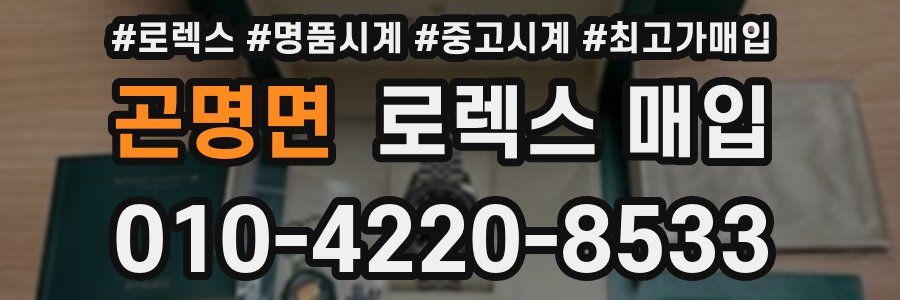곤명면 로렉스 매입