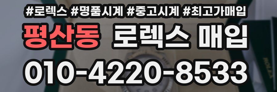 평산동 로렉스 매입