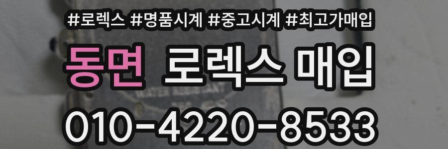 동면 로렉스 매입