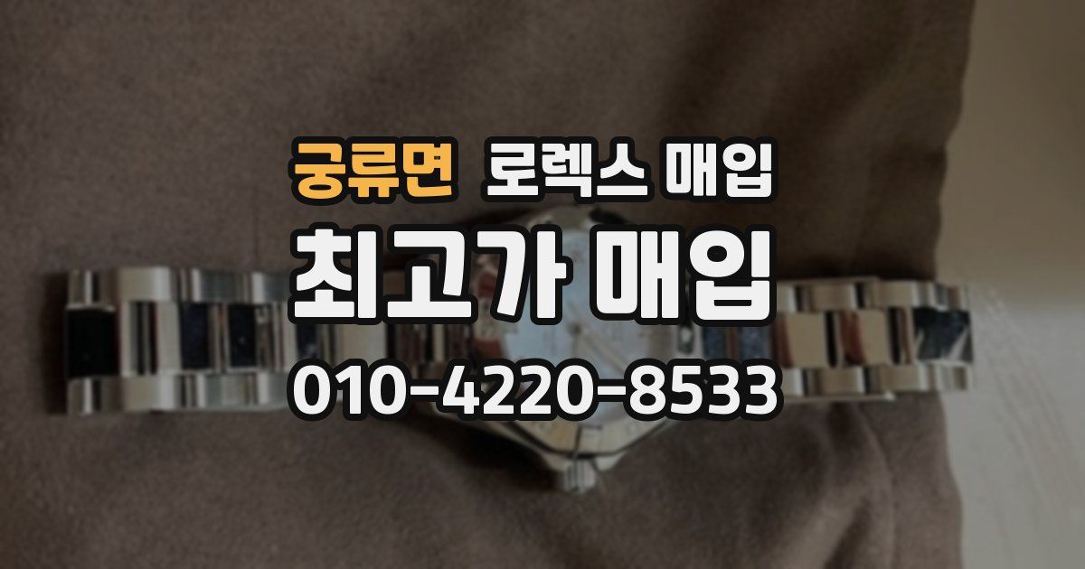 궁류면 로렉스 매입