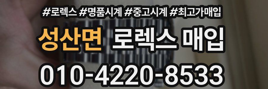 성산면 로렉스 매입