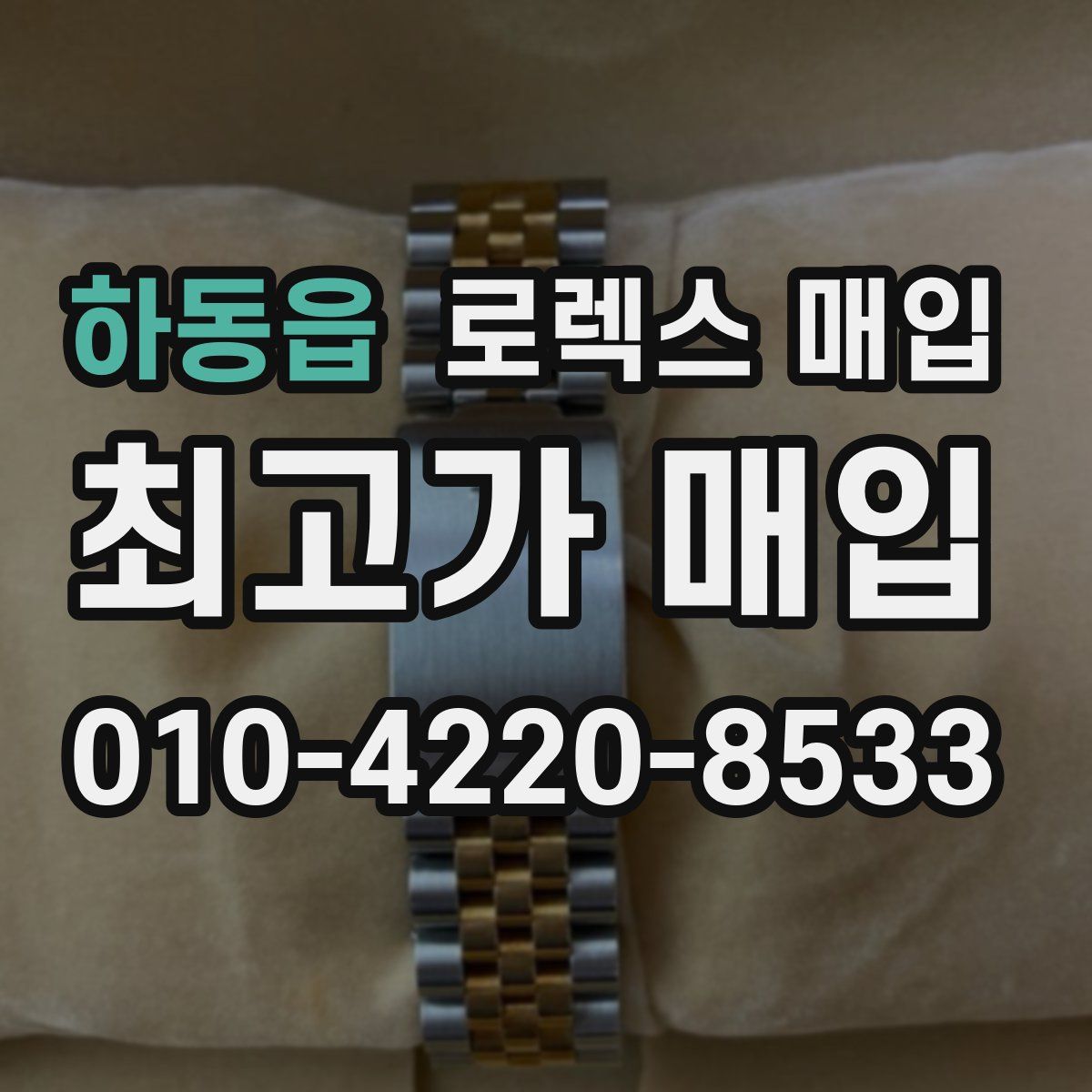 하동읍 로렉스 매입