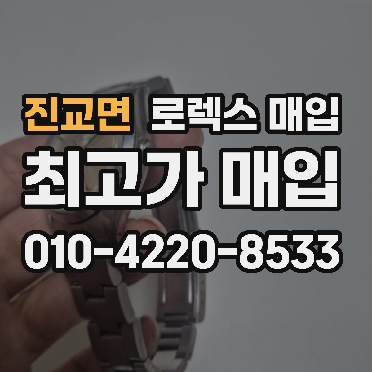 진교면 로렉스 매입