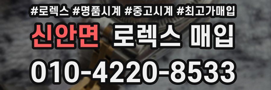 신안면 로렉스 매입