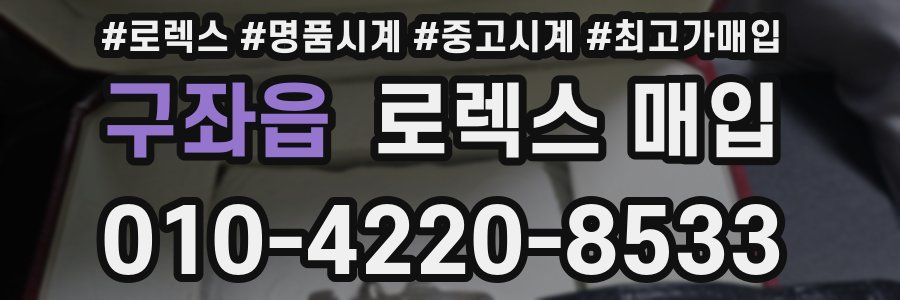 구좌읍 로렉스 매입