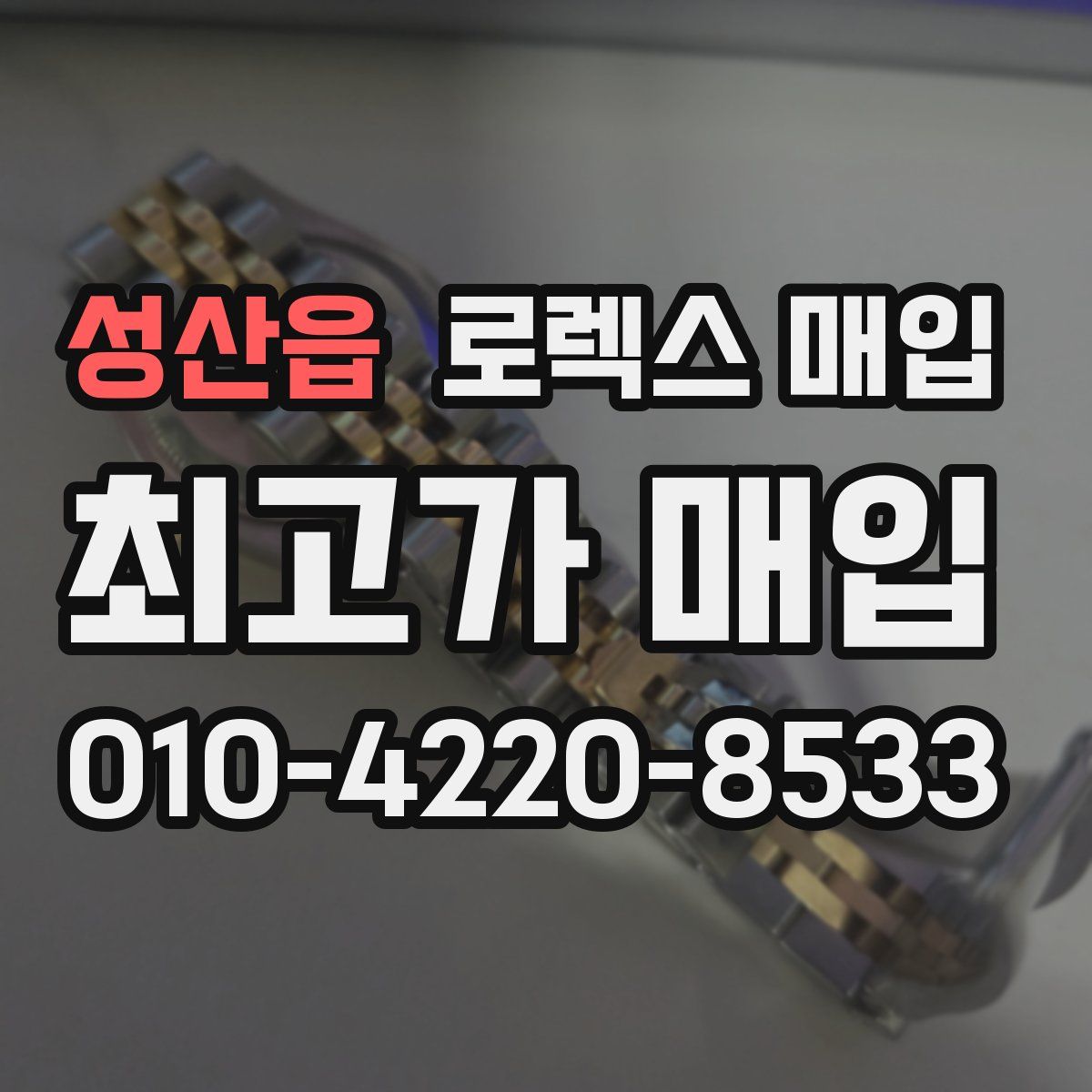 성산읍 로렉스 매입