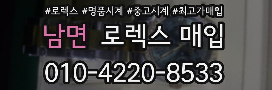 남면 로렉스 매입