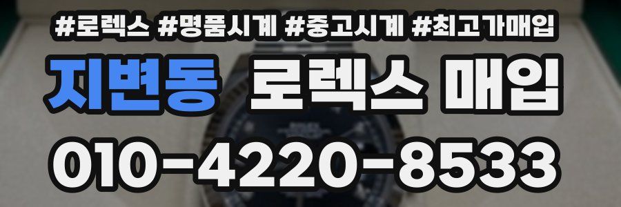 지변동 로렉스 매입