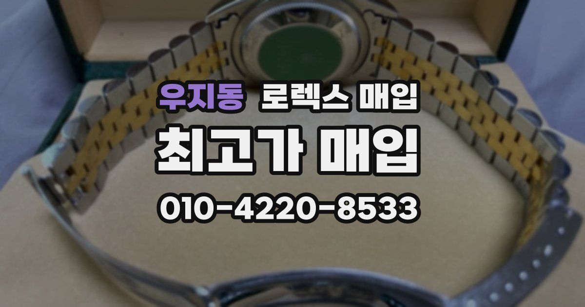 우지동 로렉스 매입