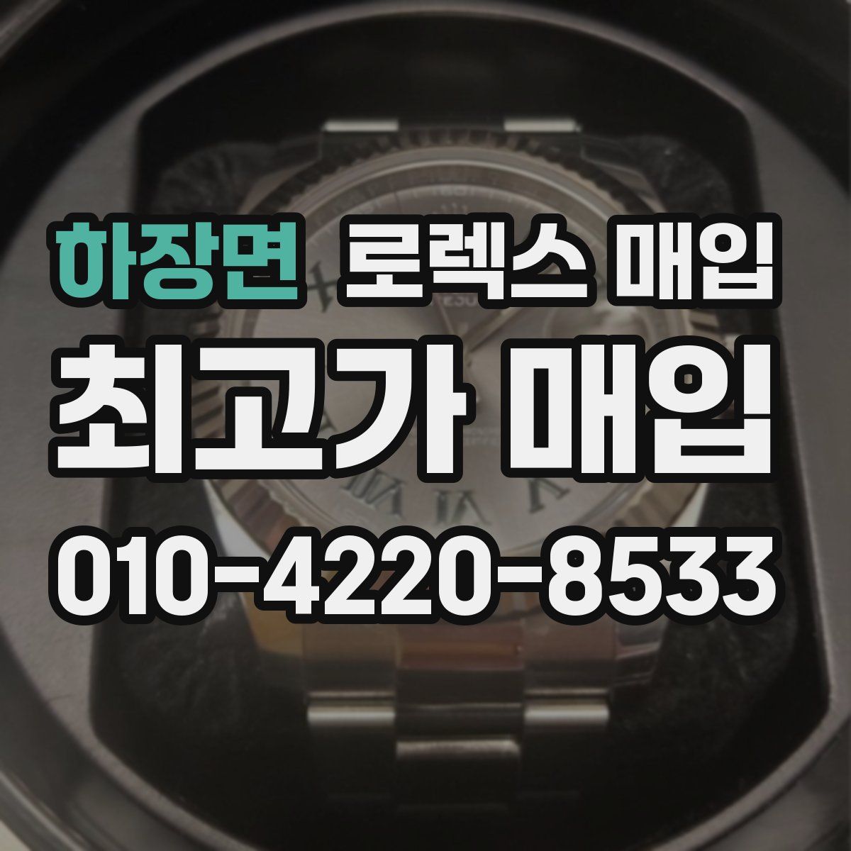 하장면 로렉스 매입