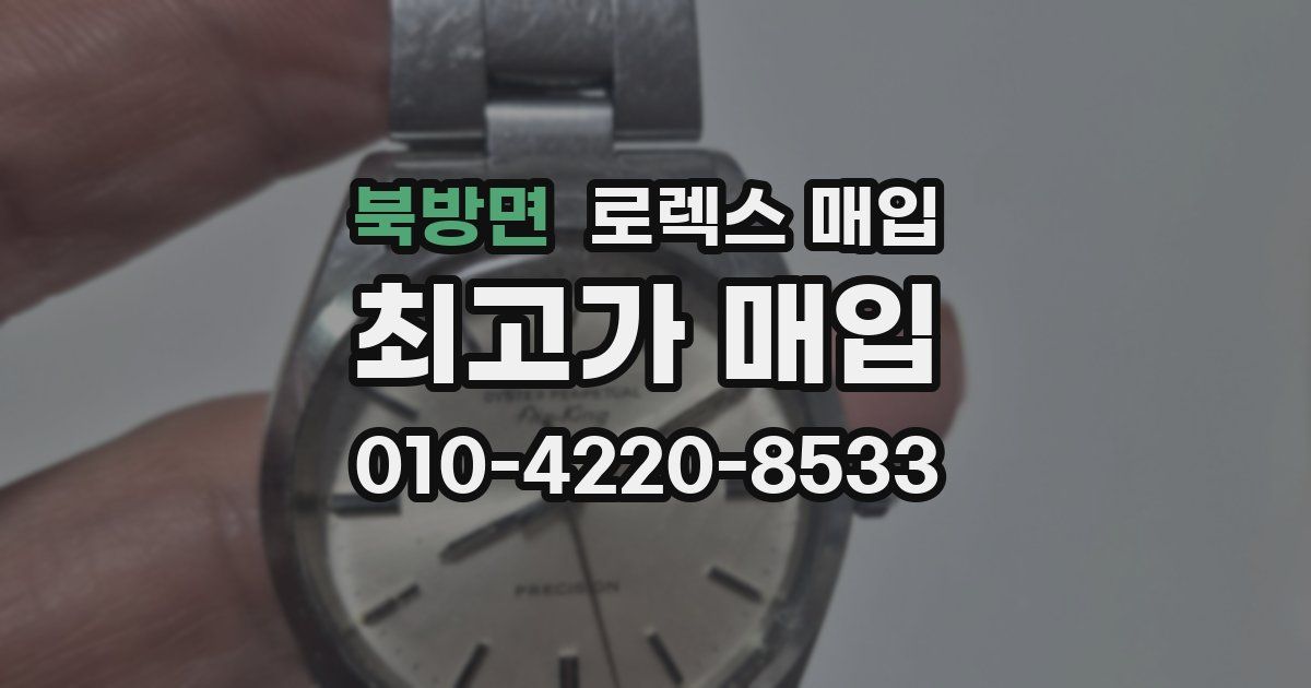 북방면 로렉스 매입