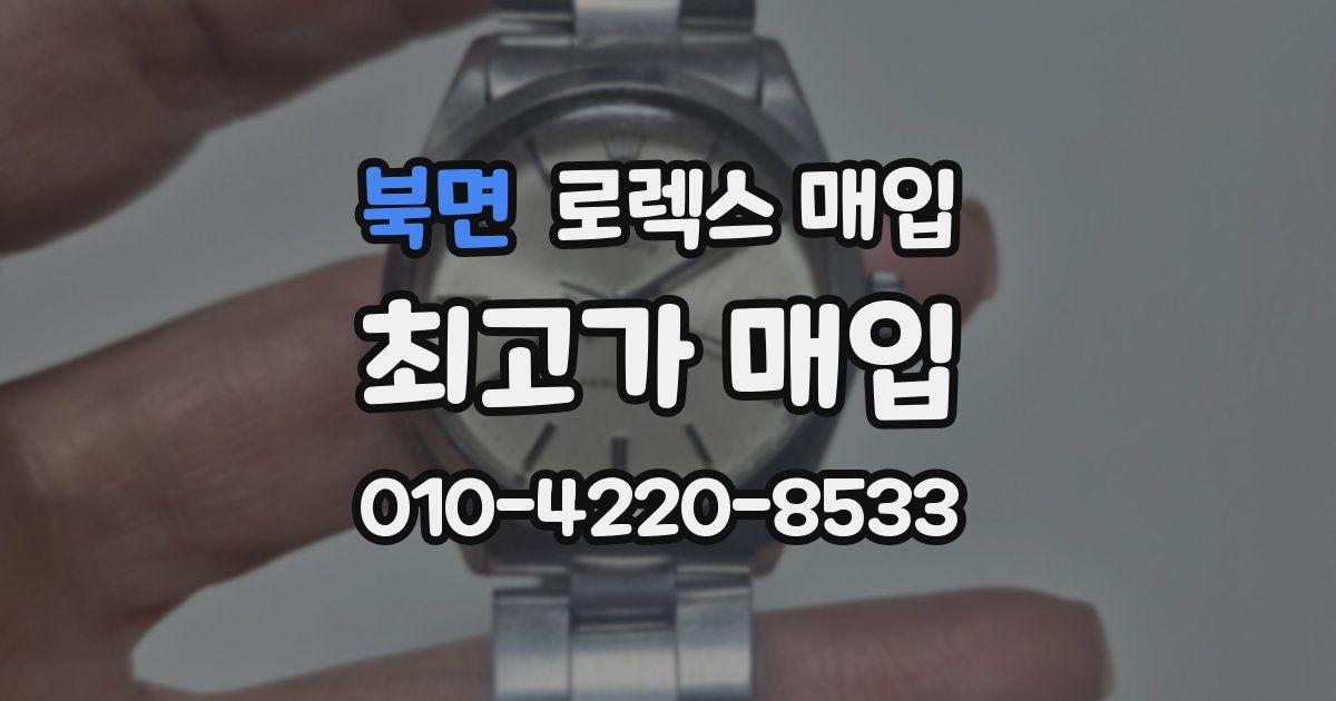 북면 로렉스 매입