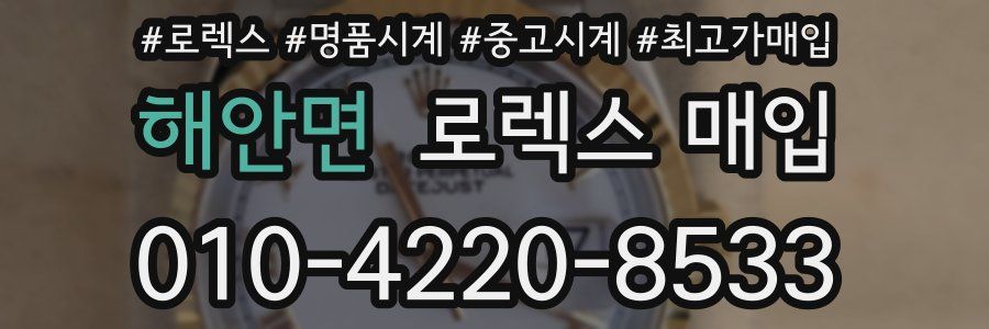 해안면 로렉스 매입