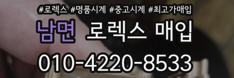 남면 로렉스 매입