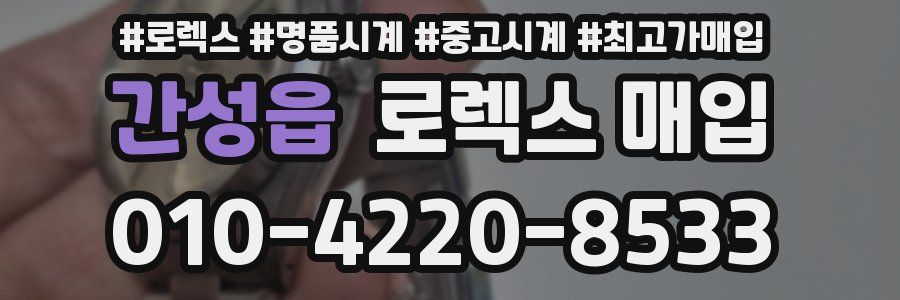 간성읍 로렉스 매입