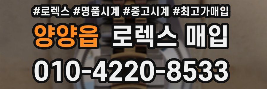 양양읍 로렉스 매입