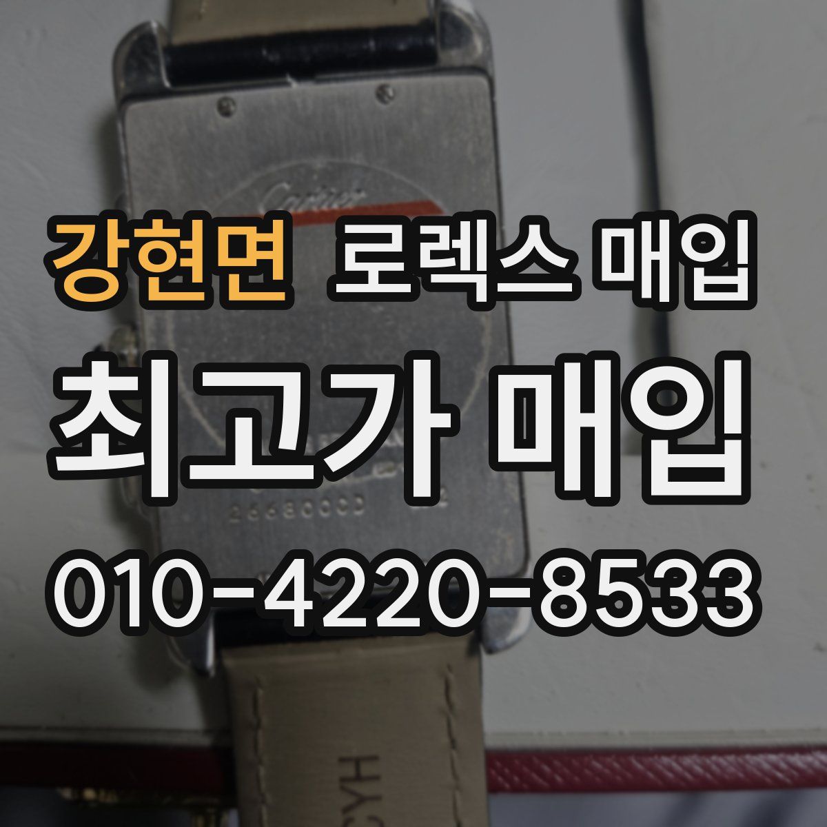 강현면 로렉스 매입