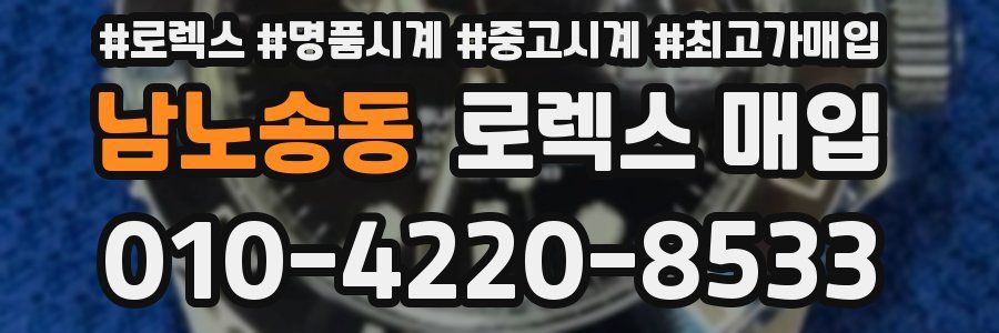 남노송동 로렉스 매입