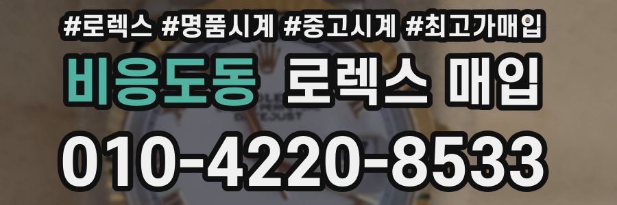 비응도동 로렉스 매입