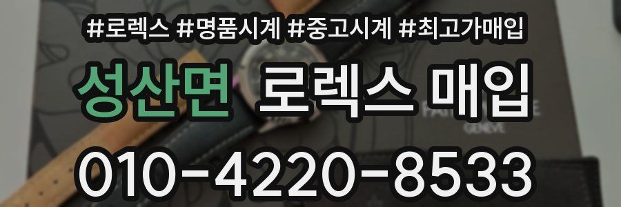 성산면 로렉스 매입