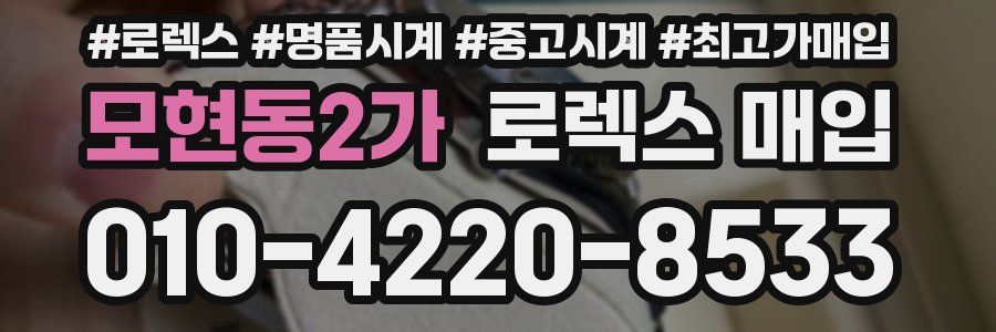 모현동2가 로렉스 매입