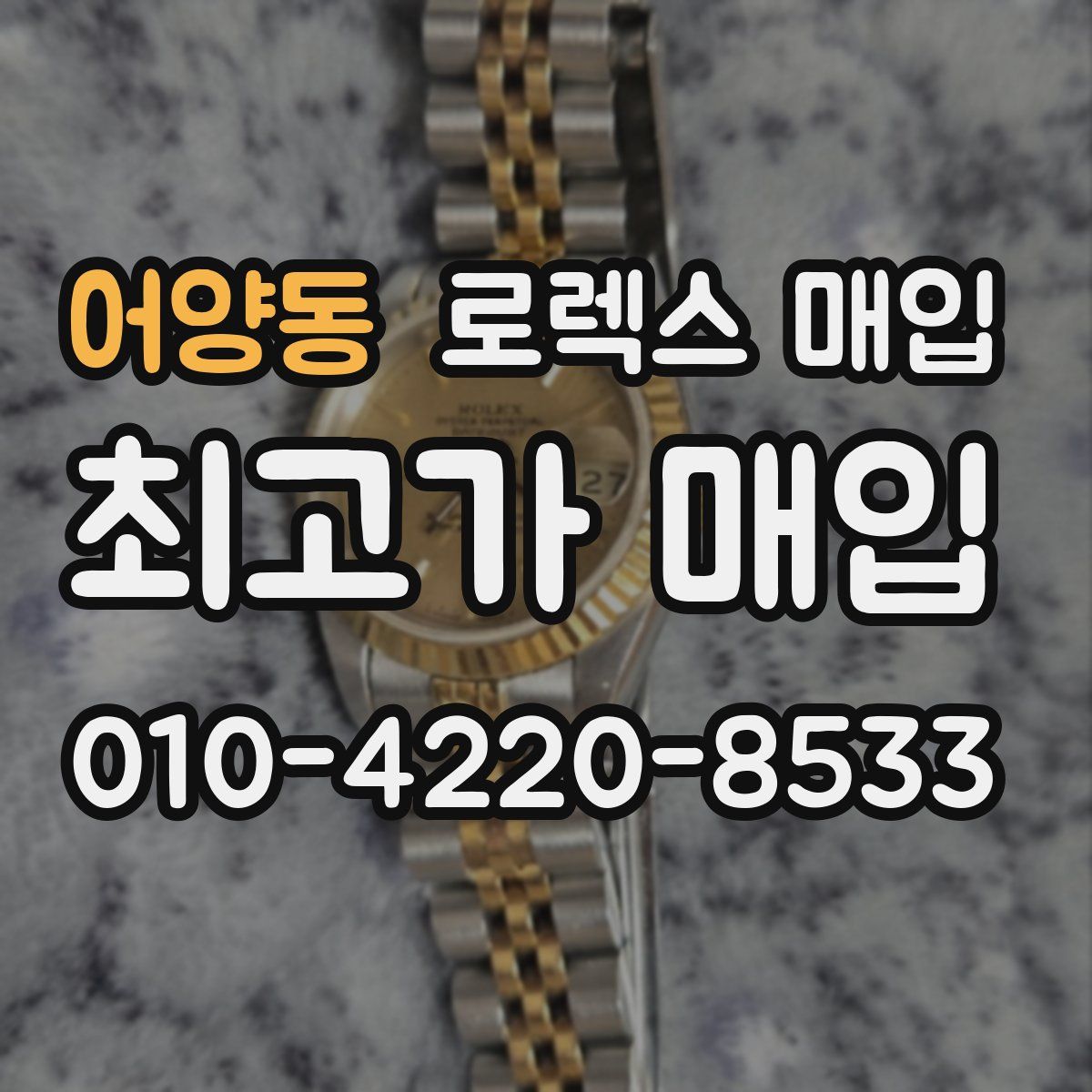 어양동 로렉스 매입