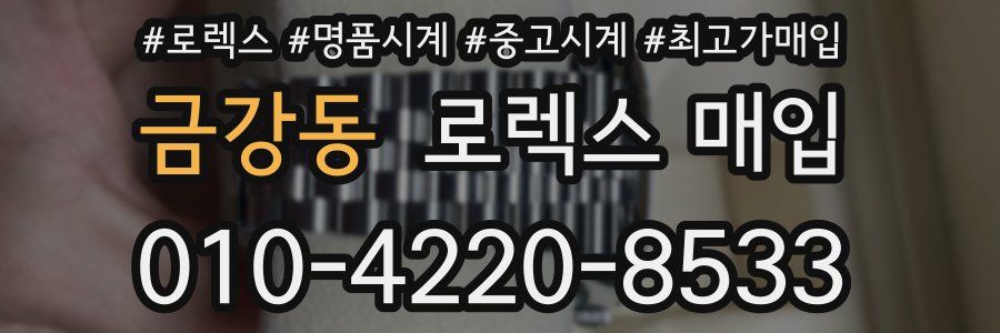 금강동 로렉스 매입