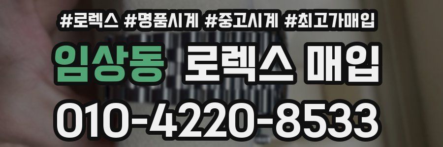 임상동 로렉스 매입