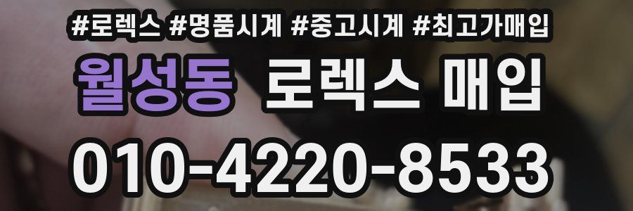 월성동 로렉스 매입