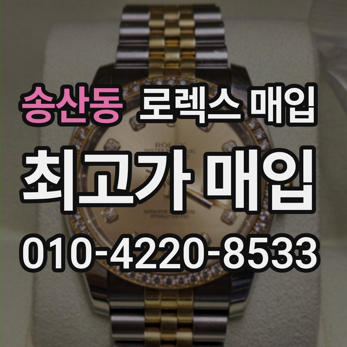 송산동 로렉스 매입