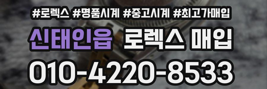 신태인읍 로렉스 매입