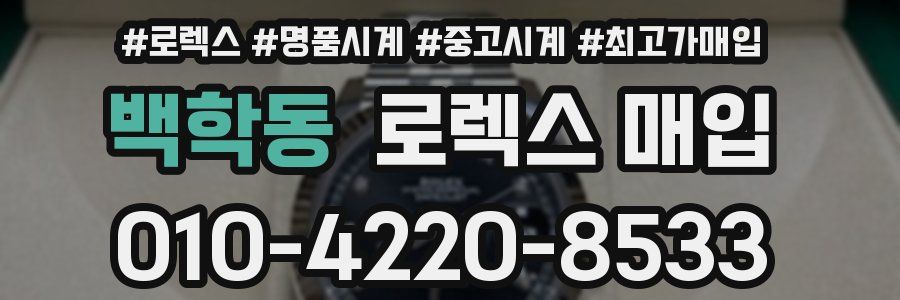 백학동 로렉스 매입