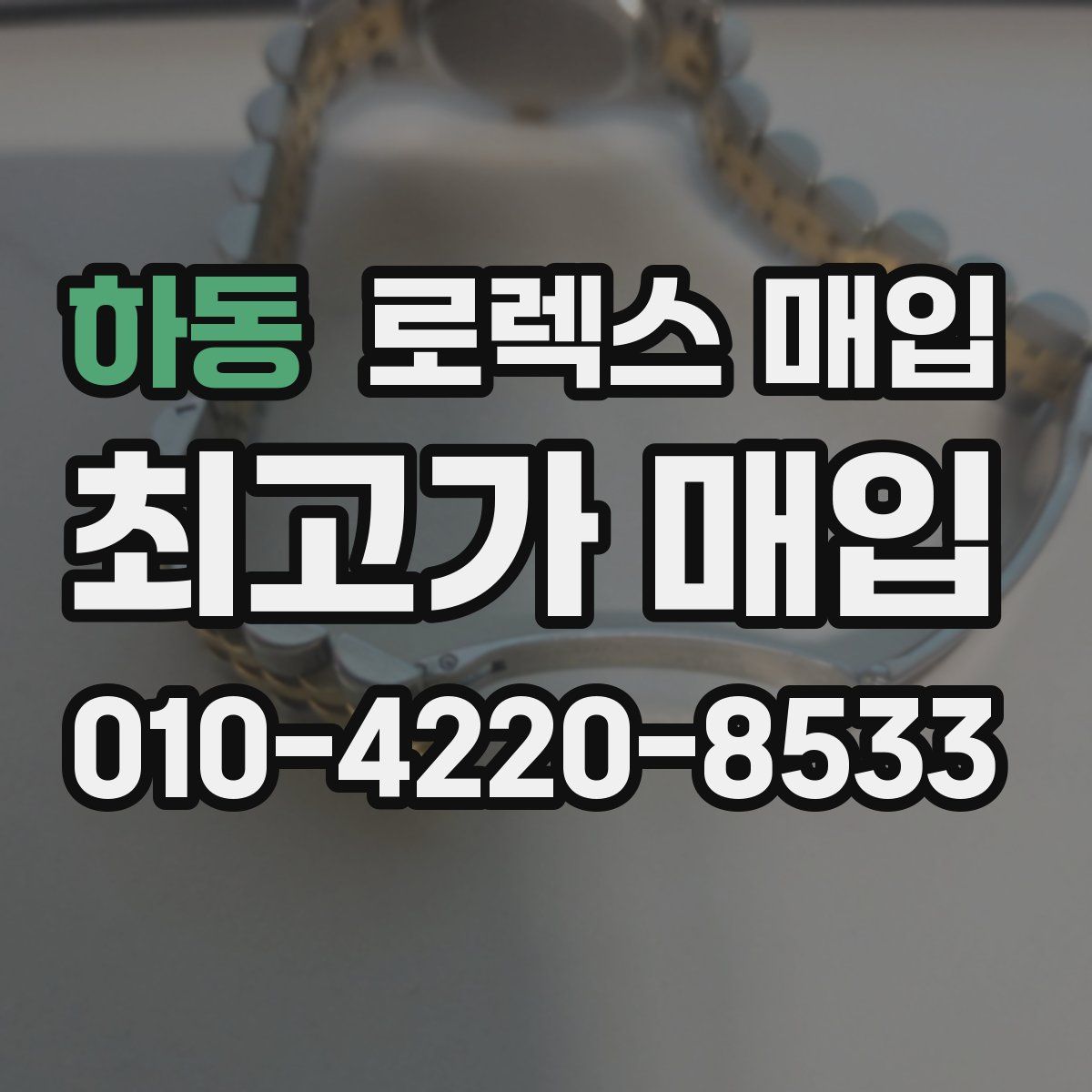 하동 로렉스 매입