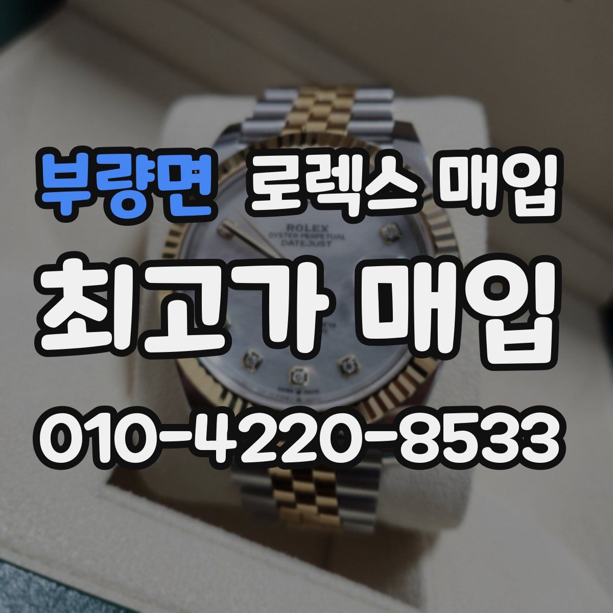 부량면 로렉스 매입