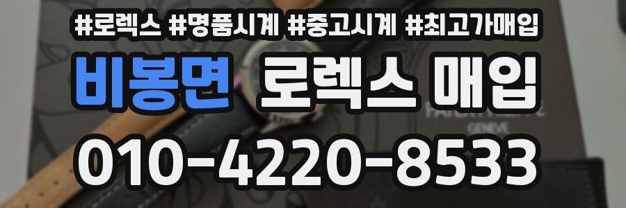 비봉면 로렉스 매입