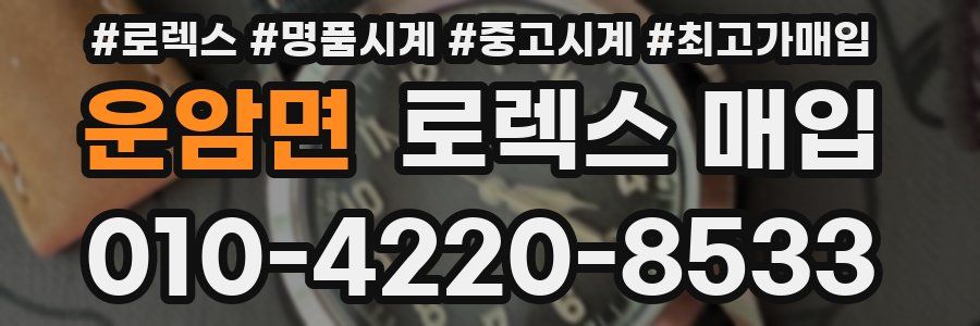 운암면 로렉스 매입