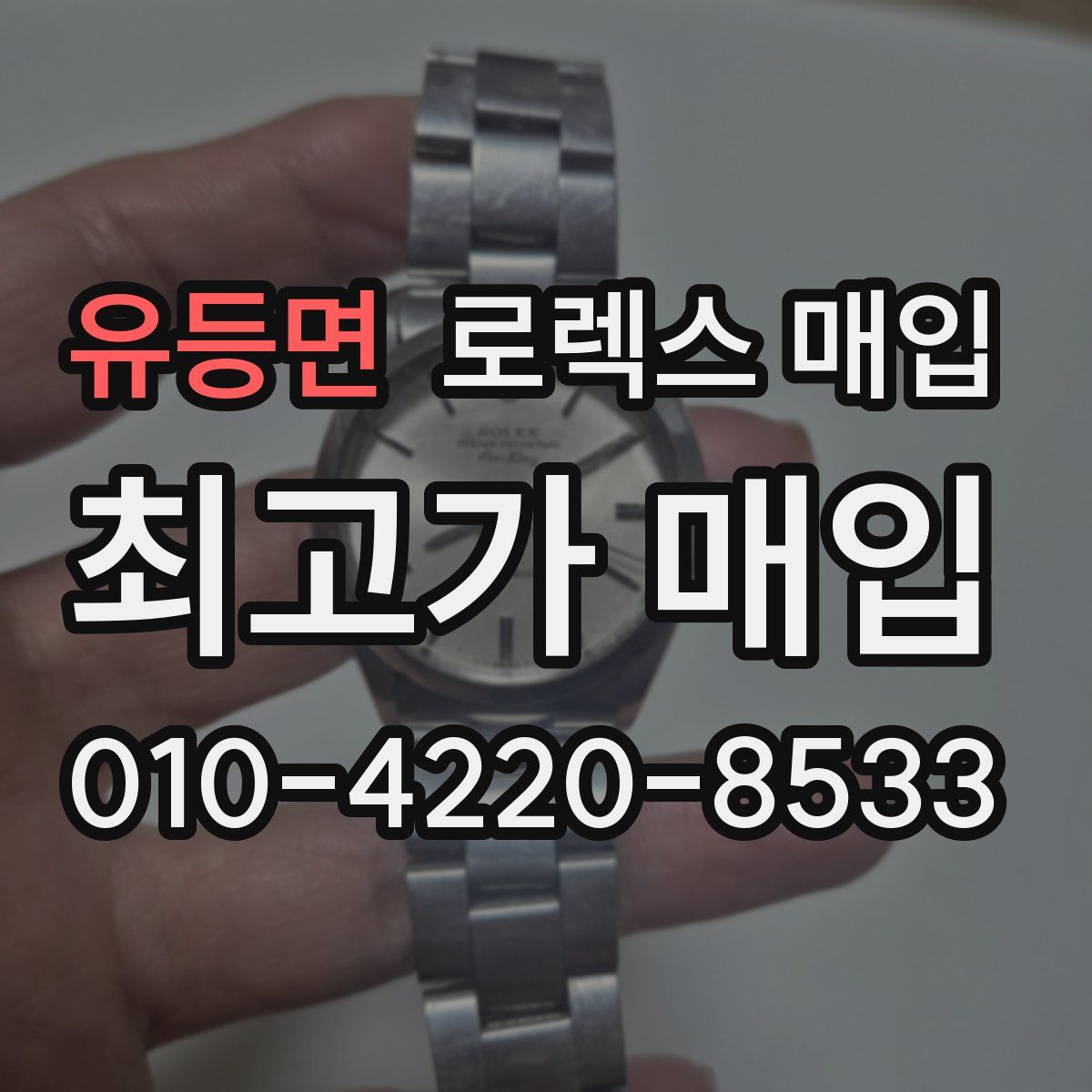 유등면 로렉스 매입