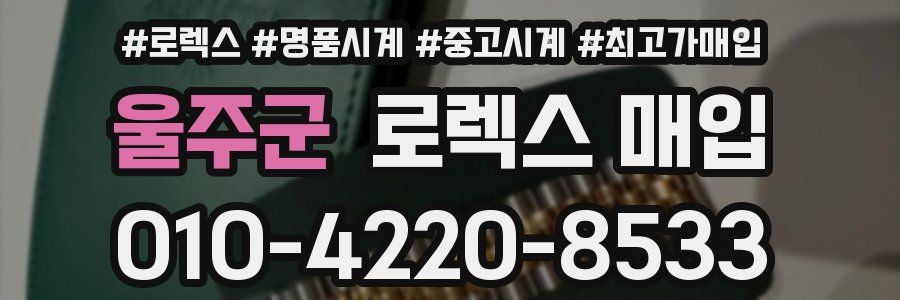 울주군 로렉스 매입