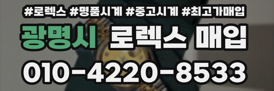 광명시 로렉스 매입