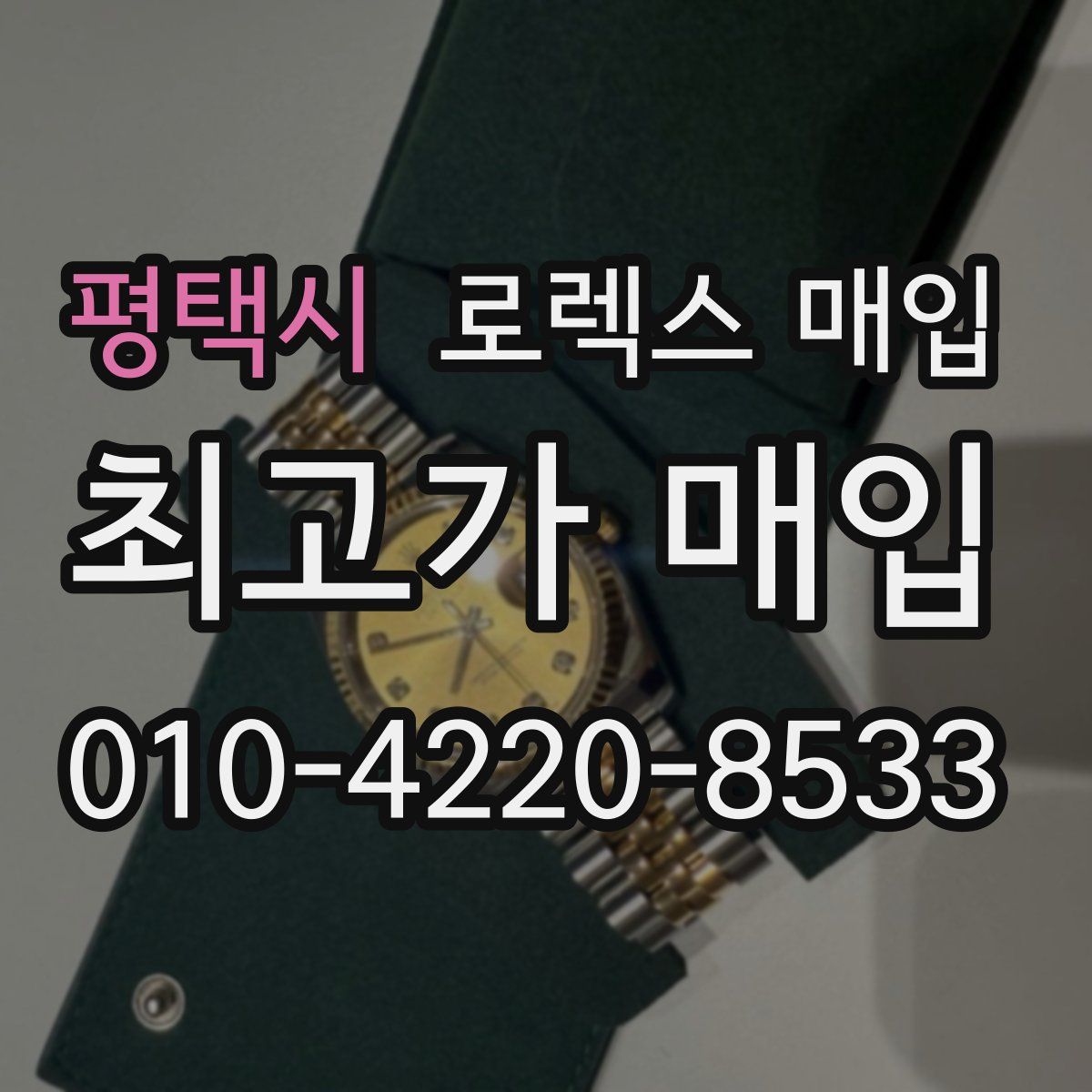 평택시 로렉스 매입