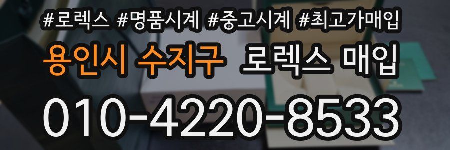 용인시 수지구 로렉스 매입