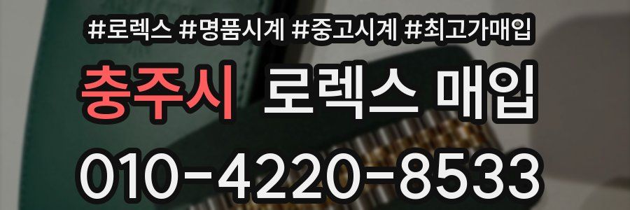 충주시 로렉스 매입